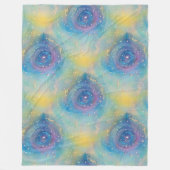 Kunst van Afbeelding Abstractie - naadloos patroon Fleece Deken (Voorkant)