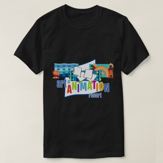 Kunst van animatieResort Klassieke T-Shirt (Design voorkant)