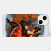 Kunst van antieke sigarenlabels, Victoriaanse fee  Case-Mate iPhone Case (Achterkant (horizontaal))