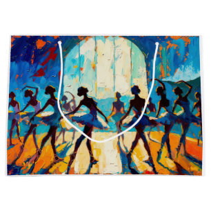 Kunst van Ballet (#1) olieverfschilderij Groot Cadeauzakje