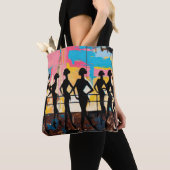 Kunst van Ballet (#2) olieverfschilderij Tote Bag (Dichtbij)