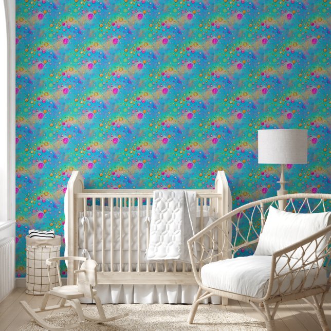 Kunst van beeldabstractie - naadloos patroon 8 behang (Kinderen)