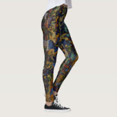 Kunst van bladeren leggings (Rechts)