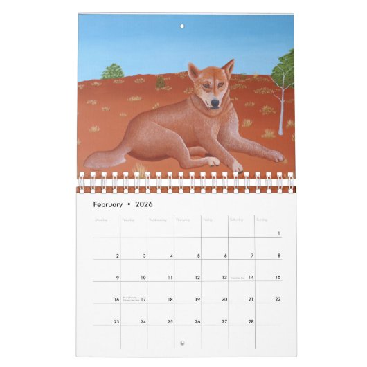 Kunst van Brian L Art Kalender (Feb 2026)