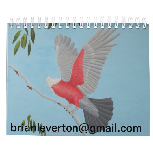 Kunst van Brian L Art Kalender (Achterkant)