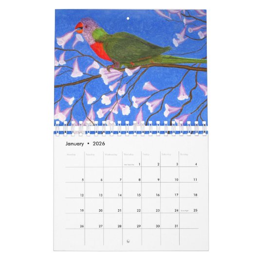 Kunst van Brian L Art Kalender (Jan 2026)