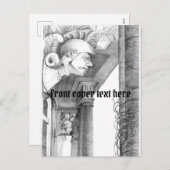 Kunst   van Burgscheidungen Feestdagenkaart (Voorkant / Achterkant)