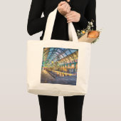 Kunst van Covent Garden Grote Tote Bag (Voorkant (product))