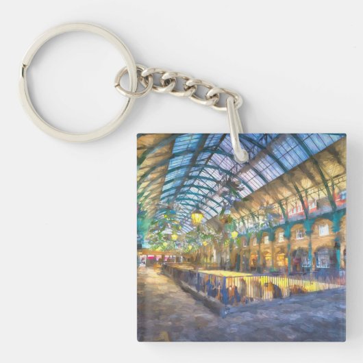Kunst van Covent Garden Sleutelhanger (voorkant)