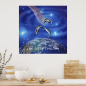 Kunst van creatie poster (Keuken)