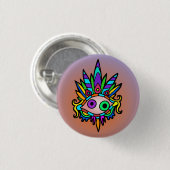 Kunst van David Uitzicht-2 Button (Voorkant /achterkant)