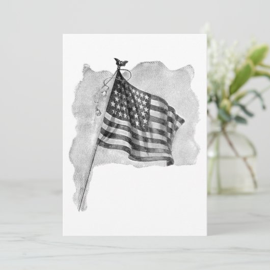  kunst van de Amerikaanse vlag (Staand voorkant)