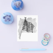  kunst van de Amerikaanse vlag Flyer (Enkel)