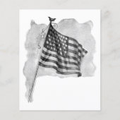  kunst van de Amerikaanse vlag Flyer (Voorkant)