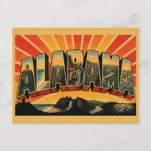 Kunst van de Appalachian uitlopers aan de Golfkust Briefkaart