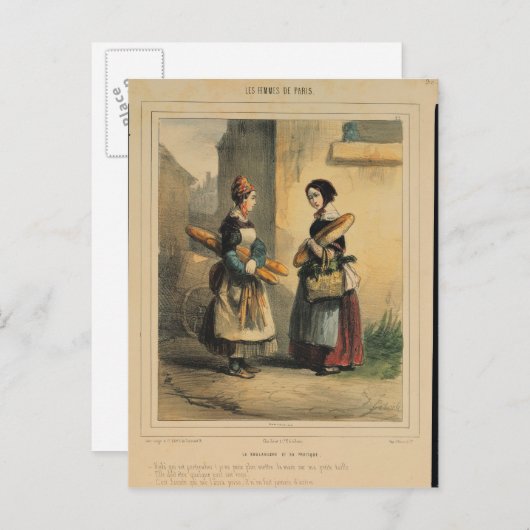 Kunst van de Baker, bord nummer 27 Briefkaart (Voorkant / Achterkant)