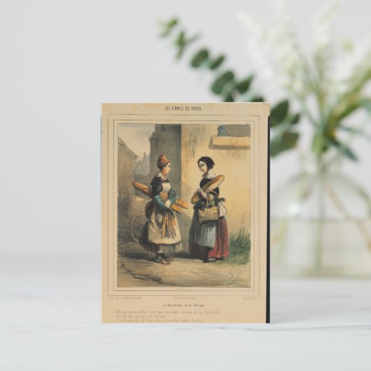 Kunst van de Baker, bord nummer 27 Briefkaart (Staand voorkant)