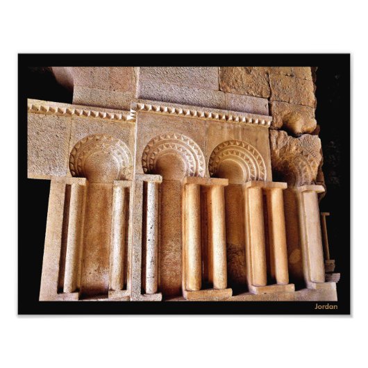 Kunst van de Byzantijnse Kerk Foto Afdruk (Voorkant)