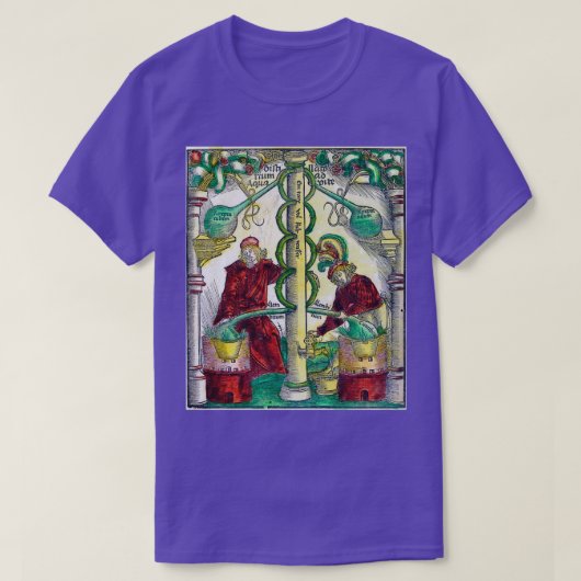 Kunst van de distillatie t-shirt (Design voorkant)