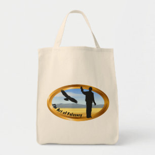 Kunst van de Falconry - Ovaal Tote Bag