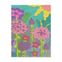 Kunst van de Floral-tuin