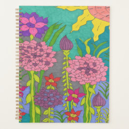 Kunst van de Floral-tuin Planner