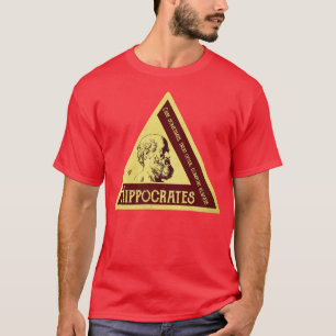 Kunst van de geneeskunde Hippocrates Heal T-shirt