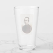 Kunst van de Heilige Giuseppe Cafasso Heilige Barm Glas (Achterkant)