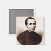 Kunst van de Heilige Giuseppe Cafasso Heilige Barm Magneet (Voorkant / Achterkant)