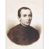 Kunst van de Heilige Giuseppe Cafasso Heilige Barm Sticker (Voorkant)