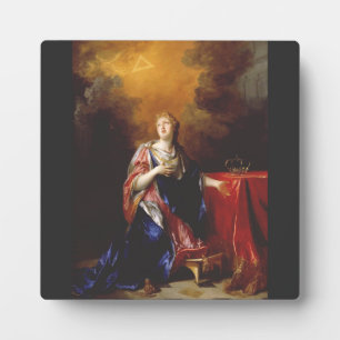 Kunst van de Heilige Margaretha van Schotland Fotoplaat