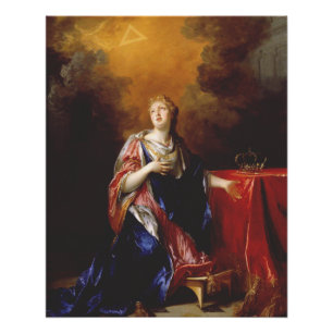 Kunst van de Heilige Margaretha van Schotland Perfect Poster
