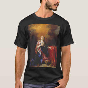 Kunst van de Heilige Margaretha van Schotland T-shirt