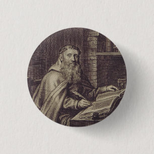 Kunst van de Heilige Paulus Apostel der Heidenen Ronde Button 3,2 Cm