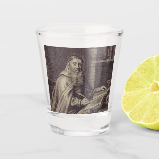 Kunst van de Heilige Paulus Apostel voor de Heiden Shot Glas (Voorkant)