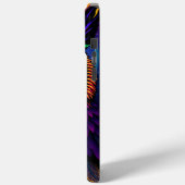 Kunst van de Hemelse Uil: Sterrenstelsel Kosmos Case-Mate iPhone Case (Achterkant / Links)