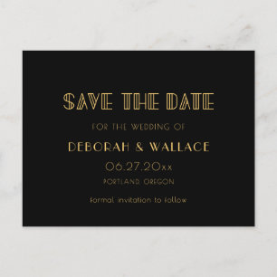  kunst van de jaren 20 Opslaan van datum Briefkaart