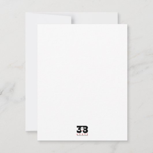 Kunst van de kaartjes van de Nota van de Procratie (Achterkant)