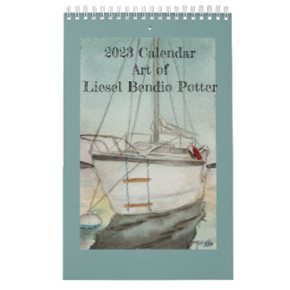 Kunst van de kalender van Liesel Bendio Potter