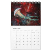 Kunst van de kalender van Liesel Bendio Potter (Jan 2027)