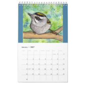 Kunst van de kalender van Liesel Bendio Potter (Jan 2027)