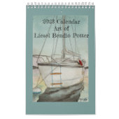 Kunst van de kalender van Liesel Bendio Potter (Hoes)
