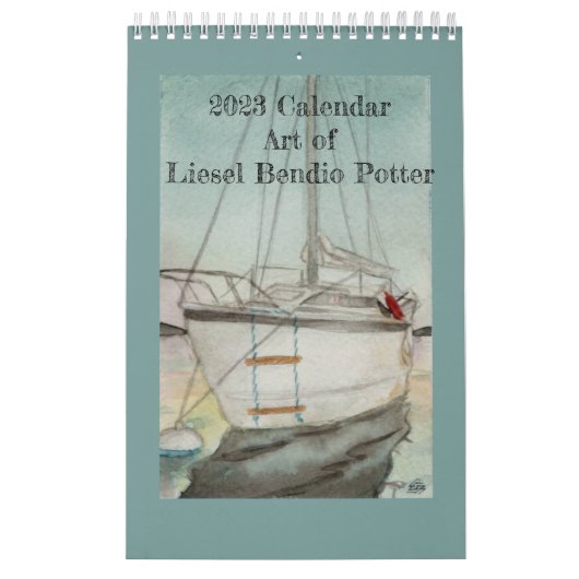 Kunst van de kalender van Liesel Bendio Potter (Hoes)