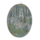  kunst van de Kerk in Cassone (Italiaans landschap Dartbord (Voorkant Links)