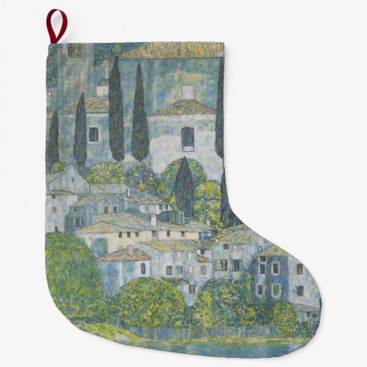  kunst van de Kerk in Cassone (Italiaans landschap Grote Kerstsok (Voorkant)