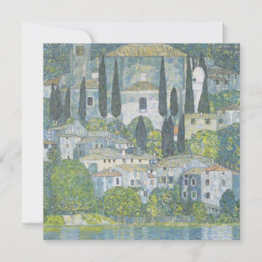  kunst van de Kerk in Cassone (Italiaans landschap Kaart (Voorkant)