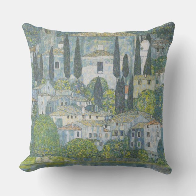  kunst van de Kerk in Cassone (Italiaans landschap Kussen (Voorkant)