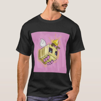Kunst van de koningin van Minecraft T-shirt