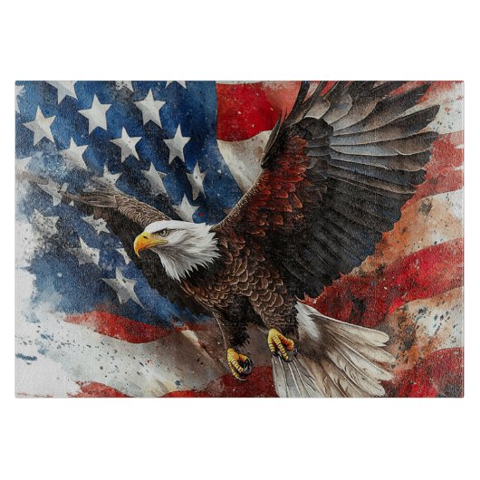 Kunst van de Kühne Patriottische Adelaar Snijplank (Voorkant)