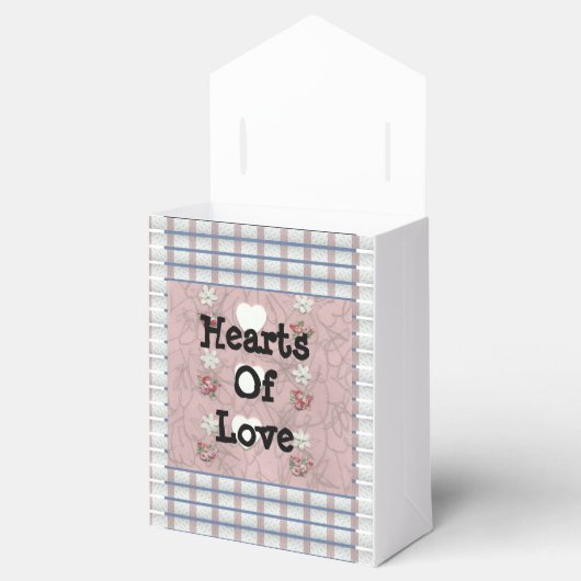 Kunst van de liefde drie bedankdoosjes (Geopend)